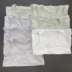 【130】タンクトップ 肌着 7枚セット