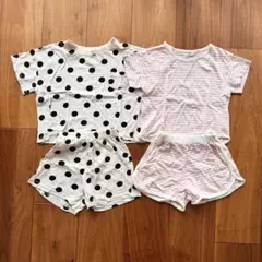 TRUNK my bebe パジャマ セットアップ 2点セット