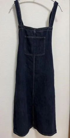 ミルクティー　サロペットスカート　授乳服　マタニティ ワンピース　デニム