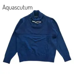 アクアスキュータム　ニット　セーター　Lサイズ　メンズ