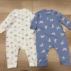 ユニクロ　UNIQLO カバーオール2点セット