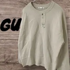 m*u様 GU　セーター　ニット　トップス　長袖　レディース　XS　SS　無地