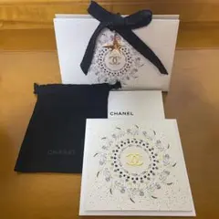 CHANELホリデー 2025 チャーム コメット ギフトボックス 巾着