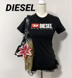 着画あり DIESEL Tシャツ マクブリング　Y2K 平成 ギャル ピチTのサムネイル