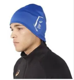 ASICS アシックス　LIMO WARM ビーニー　ブルー