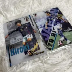 BBM刻印入り 伊藤洋輝 直筆サインカード ジュビロ磐田 バイエルンミュンヘン epoch 伊藤洋輝 直筆サイン ジュビロ磐田 FCバイエルン・ミュンヘン