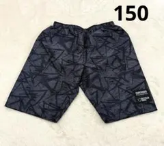 【新品】キッズ 水着 黒系 ハーフパンツ 子供用 男の子 150cm