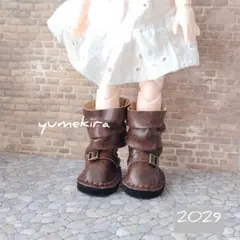 くしゅくしゅブーツ No.2029 セリアドール 19cmボディ 靴 ドール靴のサムネイル