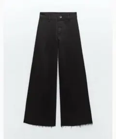ZARA ZW MARINE STRAIGHT ハイライズ デニムパンツ