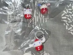 サンリオキャラクターズ いちごめじるしアクセサリー　3種