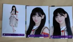 乃木坂46 40th ビリヤニ 封入 生写真 池田瑛紗 3種