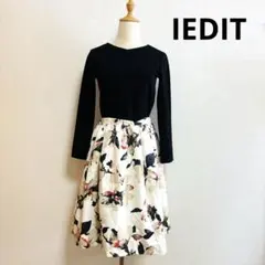 ♡IEDIT♡イディット　ドッキング花柄ワンピースのサムネイル