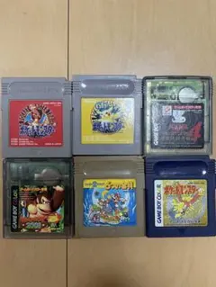 ゲームボーイソフト6本セット