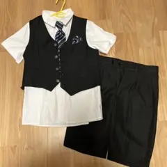 フォーマル ベストとショートパンツセット 130