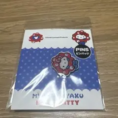 関西万博 ミャクミャク　ハローキティ なりきりピンバッジ　サンリオ⭐︎即日配送⭐︎