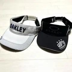 OAKLEY オークリー　ゴルフ　バイザー　メンズ　フリーサイズ　2個セット