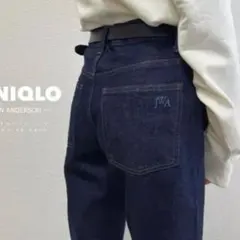 ユニクロ　デニム　インディゴ　サイズ27