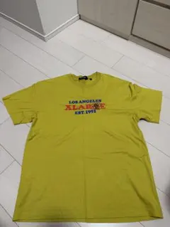 XLARGEXL BURNING S/S TEE マスタードイエローカラー Lのサムネイル