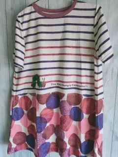 新品★保育士看護師介護士★学研すてきな先生★はらぺこあおむし★ボーダーチュニT