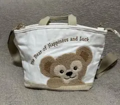 ディズニー　ダッフィー　ミニトートバッグ　ショルダーバッグ　2way