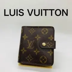ルイヴィトン コンパクトジップモノグラム 財布 折財布 A937