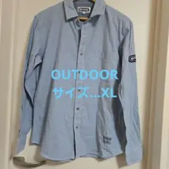 OUTDOOR 長袖シャツ ライトブルーのサムネイル