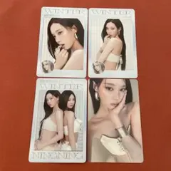 aespa ソウルコン SYNK ラントレ Xver. 4枚コンプ　ウィンター