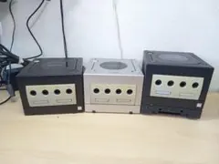 【ジャンク品】NINTENDO GAMECUBE 本体　3台