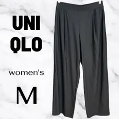 美品✨【UNIQLO】ウルトラストレッチエアリズムワイドパンツ　冷感　対UV M