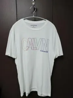CALVIN KLEIN JEANS Tシャツ M ホワイト