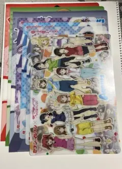 ラブライブ！　7点　クリアファイル　クリアポスター