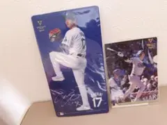 大谷翔平　ミニクリアファイル　全2種類セット　バンテリン　ノベルティのサムネイル
