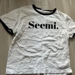 Seemi. ナイスクラップ　Tシャツ ホワイト　半袖　トップスのサムネイル