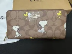 COACH スヌーピーコラボ　長財布