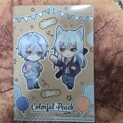 Colorful Peach クリアファイル