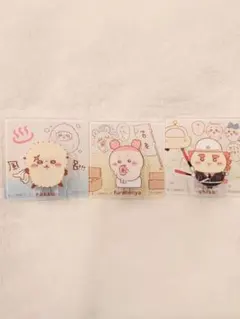 ちいかわ　アクリルシーンクリップ　ビスケット　3個セット