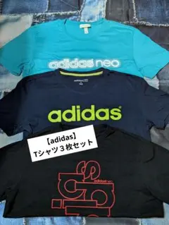 【adidas neo 】アディダスネオ Tシャツ ２枚セット レディースＬのサムネイル