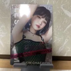 KIM CHAEWON UNFORGIVEN トレーディングカード