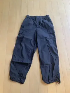UNIQLO レディース カーゴパンツ ブラック Lサイズのサムネイル