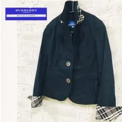 バーバリー　ジャケット　ノバチェック　ネイビー　　サイズS
