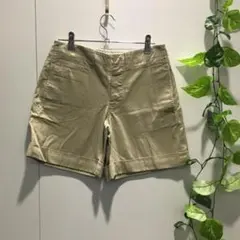 RALPH LAUREN ショートパンツ ⭐無地 ベージュ 表記7サイズ　S