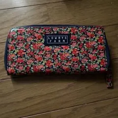 LOWRYS FARM 花柄 ラウンドファスナー長財布のサムネイル