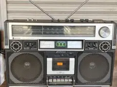 希少ビクターRC-838 メンテ済み 動作品ラジカセAM FM ラジオケース付き