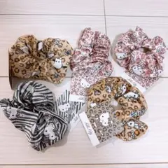 Sanrio＊ ヒョウ柄 シュシュセットのサムネイル