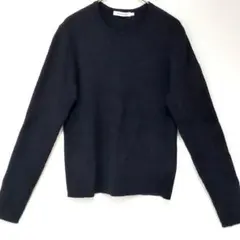 【アメリカンホリック】 黒の長袖 クルーネック カットソー Lサイズ