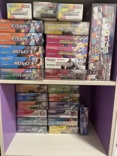 未開封シュリンク付きポケモンカード19BOXまとめ売り(151など9種