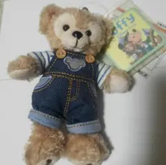 【値下げ中】ダッフィー　ぬいぐるみバッジ