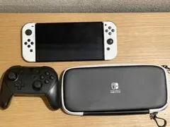 Nintendo Switch 有機EL本体＋proコントローラ+ケース付き