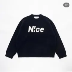 N!ce ニット　ブラックのサムネイル