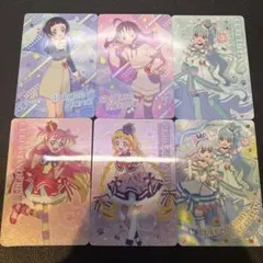 プリキュアカードグミ 6枚セット